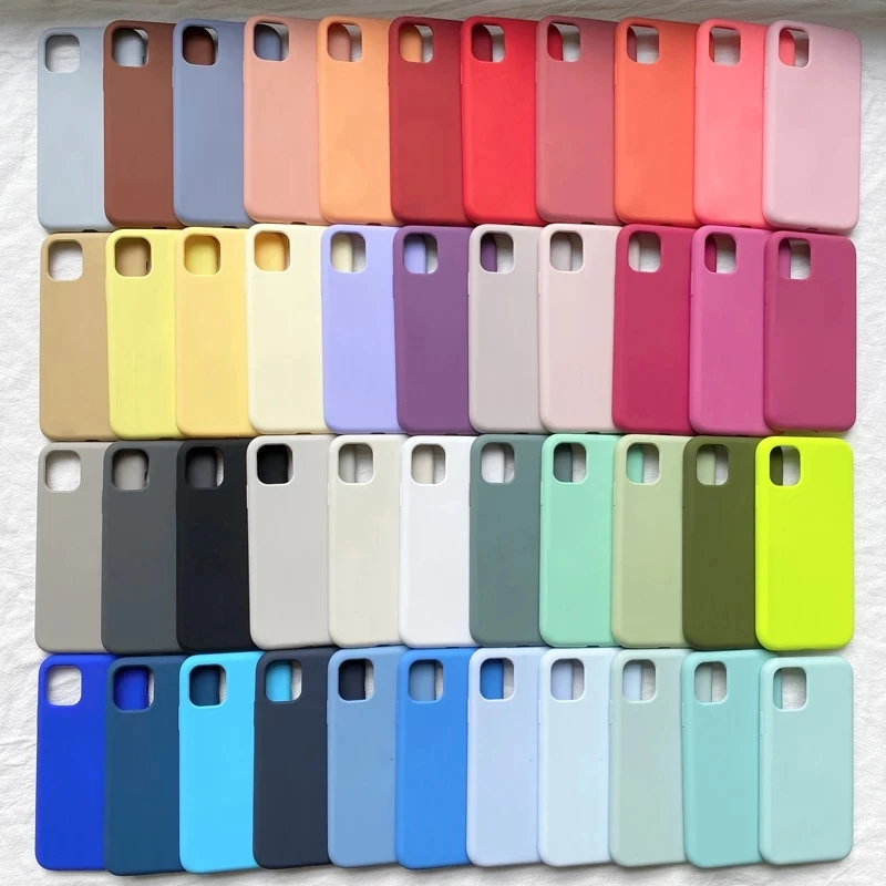 S53d41dfea0224145921bf628544870539-2.webp Original Official Logo Silicone Phone Cases for iPhone 11 12 13 14 15 Pro Max Skin for Apple iPhone 13 14 11 Pro Full Cover case