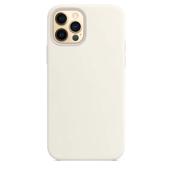 Original Official Logo Silicone Phone Cases for iPhone 11 12 13 14 15 Pro Max Skin for Apple iPhone 13 14 11 Pro Full Cover case