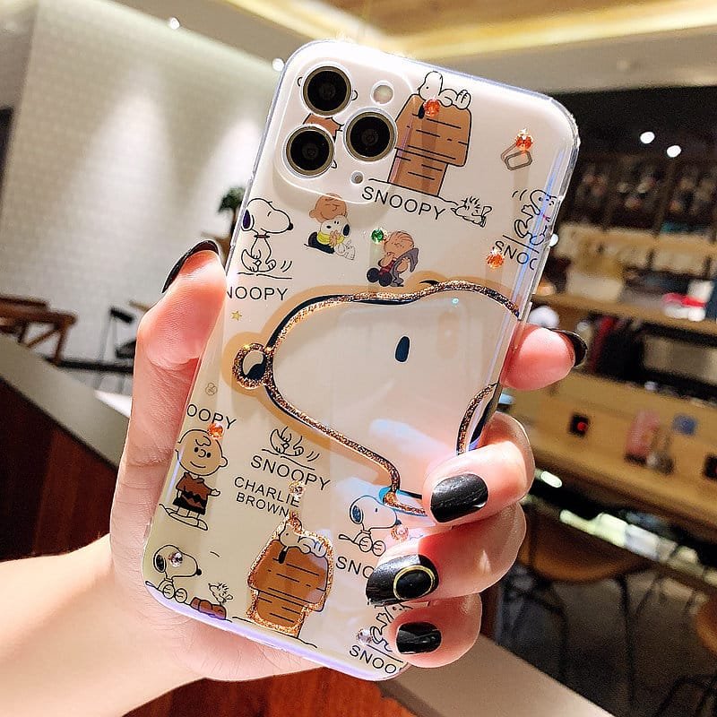 Cartoon Puppy Protective Case Compatible With iPhone
