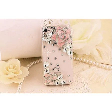 HTB11DBkb8jTBKNjSZFuq6z0HFXaj.webp Rhinestone Diamond Cover Case For Iphone 15 13 14 12 11 Pro Xs Max XR Luxury Bling Shell Soft Phone 16 7 8 Plus 17 Air