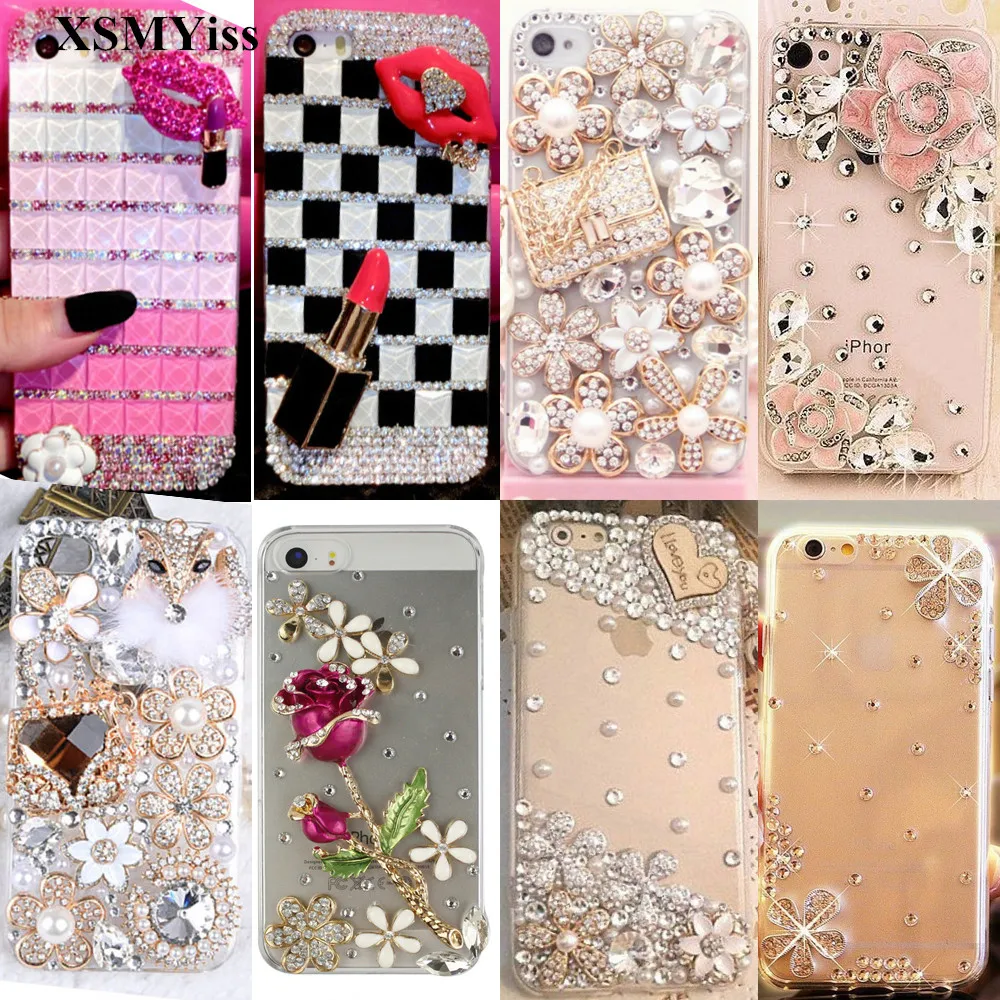 HTB19eoCgVGWBuNjy0Fbq6z4sXXa8.webp Rhinestone Diamond Cover Case For Iphone 15 13 14 12 11 Pro Xs Max XR Luxury Bling Shell Soft Phone 16 7 8 Plus 17 Air