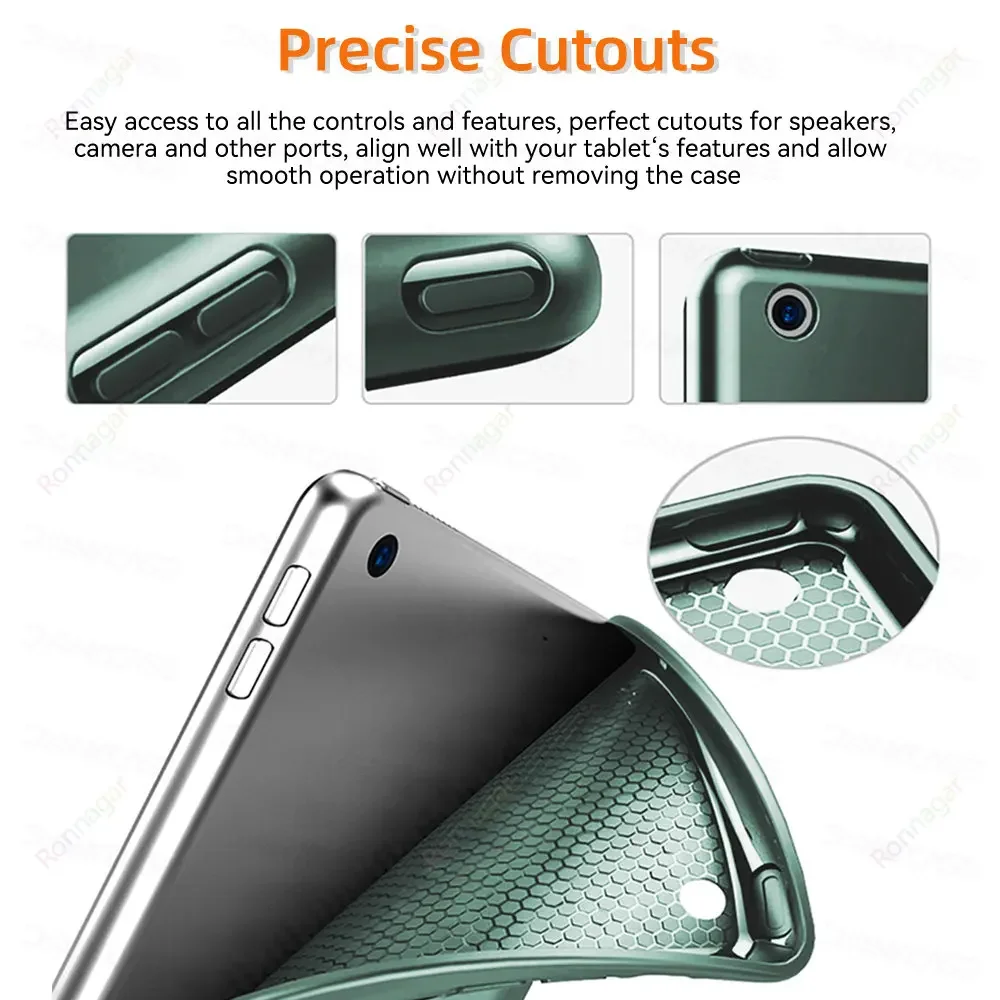 For iPad Air11 2025 2024 case A16 11th Pro11 M4 M2 iPad 9th 6th 5th Gen 9.7 10.2 Air6 M3 M2 Air5 4 10.9 10th Air1 2 Pro 9.7 10.5