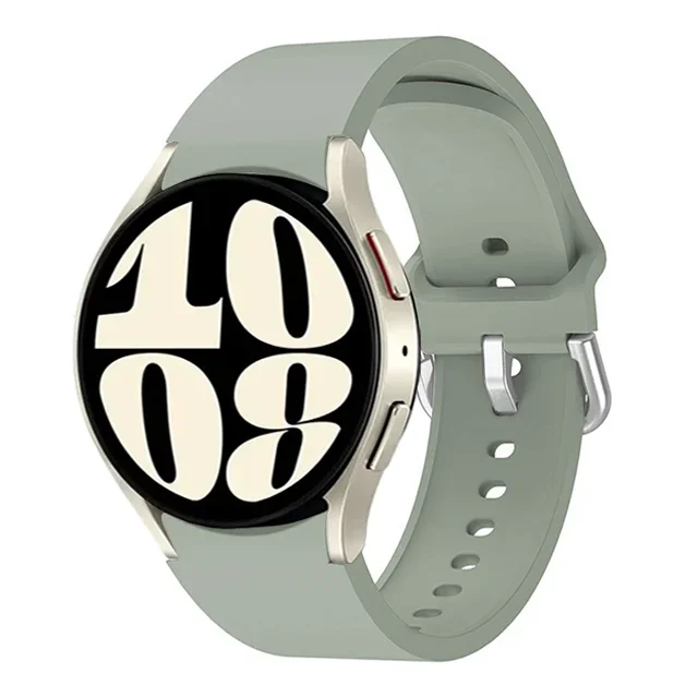 S04369b20fa694cc59c936970eac72aa9t.webp 20mm Band For Samsung Galaxy Watch 7 4/5/6 44mm 40mm 5 Pro 45mm Silicone Bracelet correa Galaxy Watch 6 classic 47mm 43mm strap