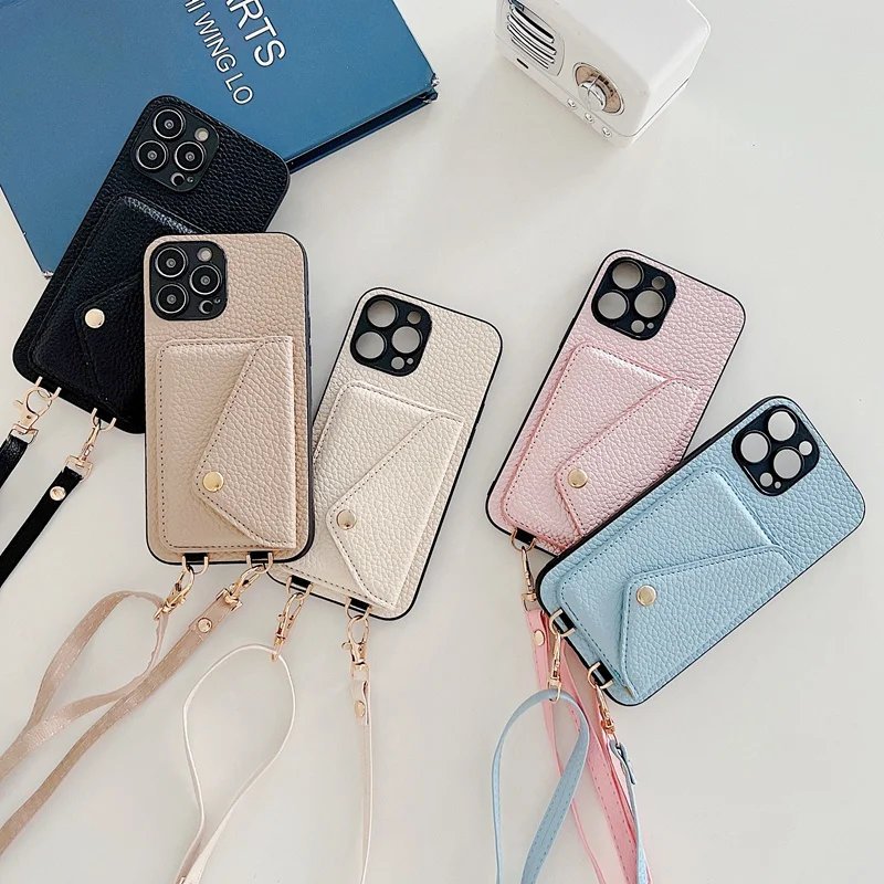 S06d3eb6dd6284ede834d62c94847f325Z-1.webp Luxury Crossbody strap lanyard wallet leather case iPhone 16 17 16 Pro 15 pro 17pro max 14 13 12 11 card holder phone cover