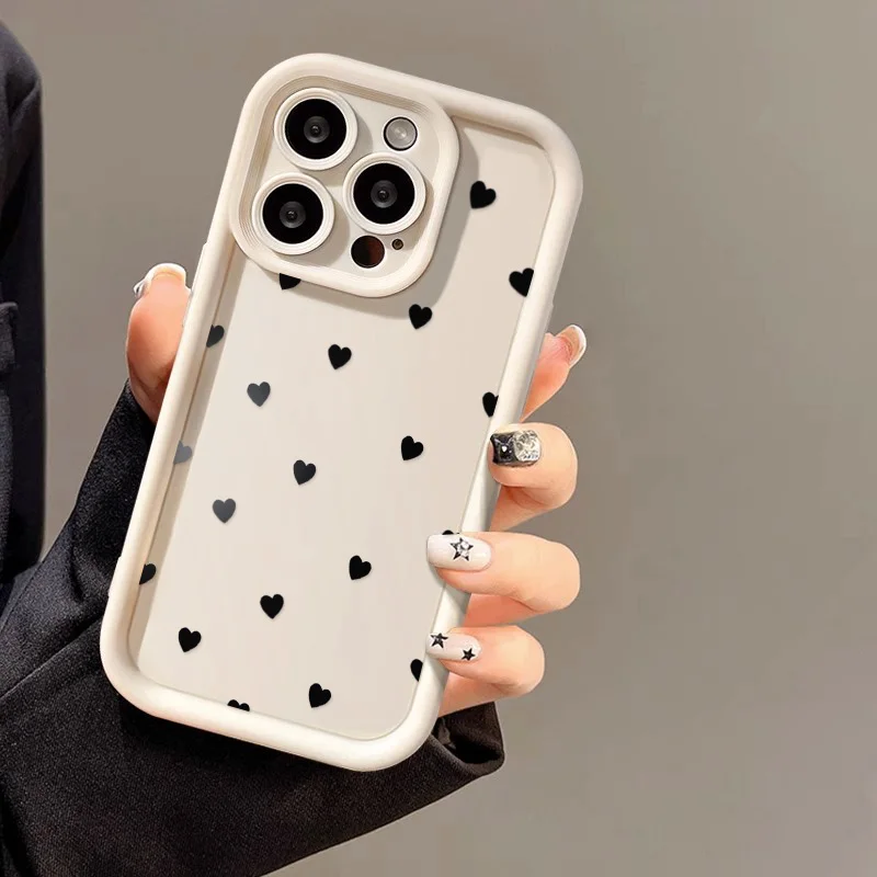 S06e0064dcbc84d1e85d775f68a87952f2.webp Simple Love Heart Case For iPhone 14 Pro Cases iPhone 17 16 15 11 12 13 Pro Max 14 15 Plus 17 7 8 X XR XS Max Soft Siicone Cover