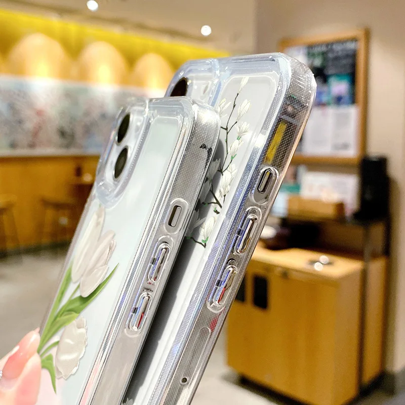 S0876c129918a4e20959a5677a8eb6bcb4-1.webp Case For iPhone 11 Case iPhone 17 Pro Max Case For iPhone 16 Pro 12 14 13 15 Pro Max XR XS 7 8 15 Plus Cover Flower Soft Fundas