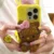 Kawaii Kitty Cartoon Cat Rhinestone Bling Crystal Phone Case Chain for Iphone 16 12 13 14 15Pro Max X Xs Xr 7 8 Plus Se 2 3 10 Cartoon