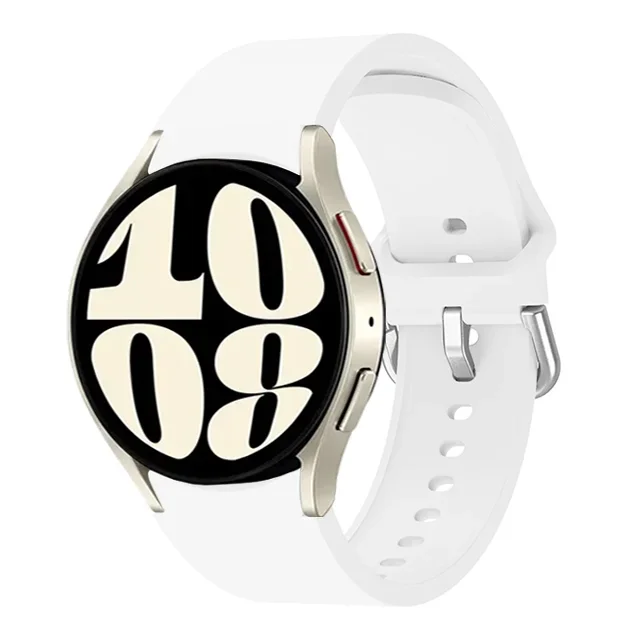 S0a939f3034984aaa9217259571a47cf58.webp 20mm Band For Samsung Galaxy Watch 7 4/5/6 44mm 40mm 5 Pro 45mm Silicone Bracelet correa Galaxy Watch 6 classic 47mm 43mm strap