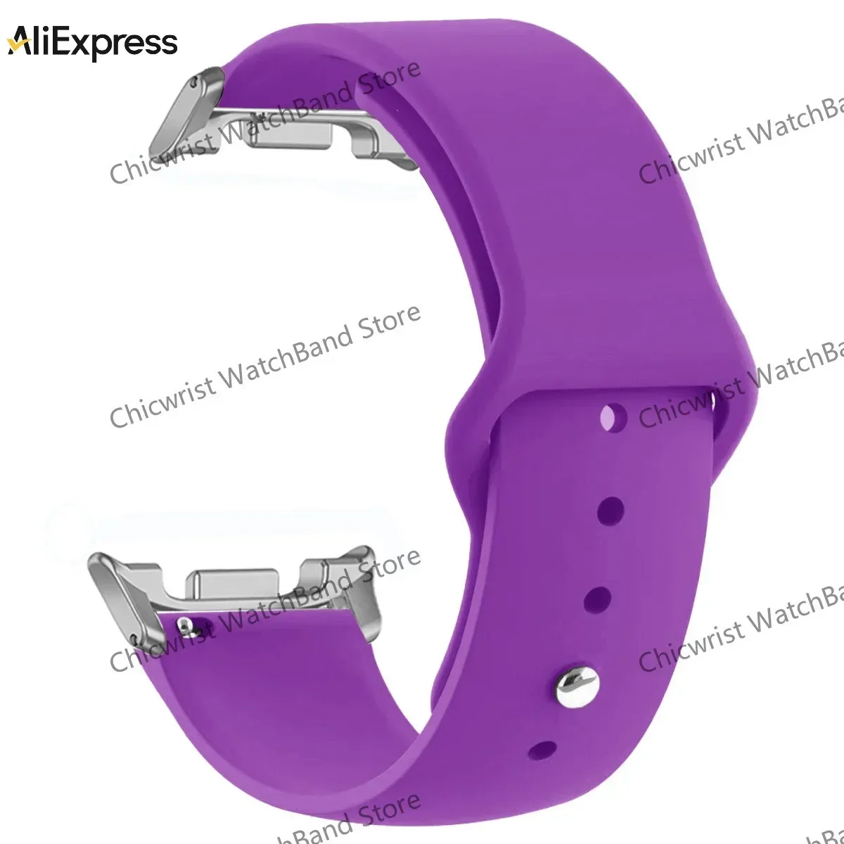 Silicone Soft For Samsung Watch 8 Strap Galaxy Watch 8 Classic Watchband Replacement Women men No Gap Galaxy Watch8 40 44 Correa