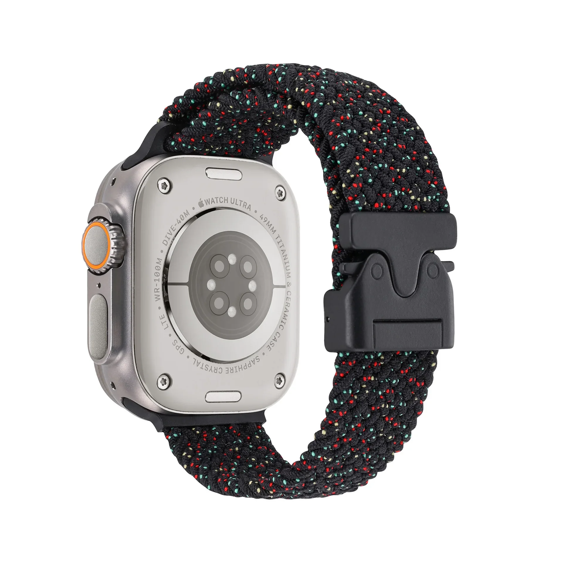 Braided Strap For Apple Watch Band 44mm 40mm 45mm 49mm 41mm 46mm 42mm Bracelet iWatch Series Ultra2 10 9 SE 8 7 65 Magnetic Band
