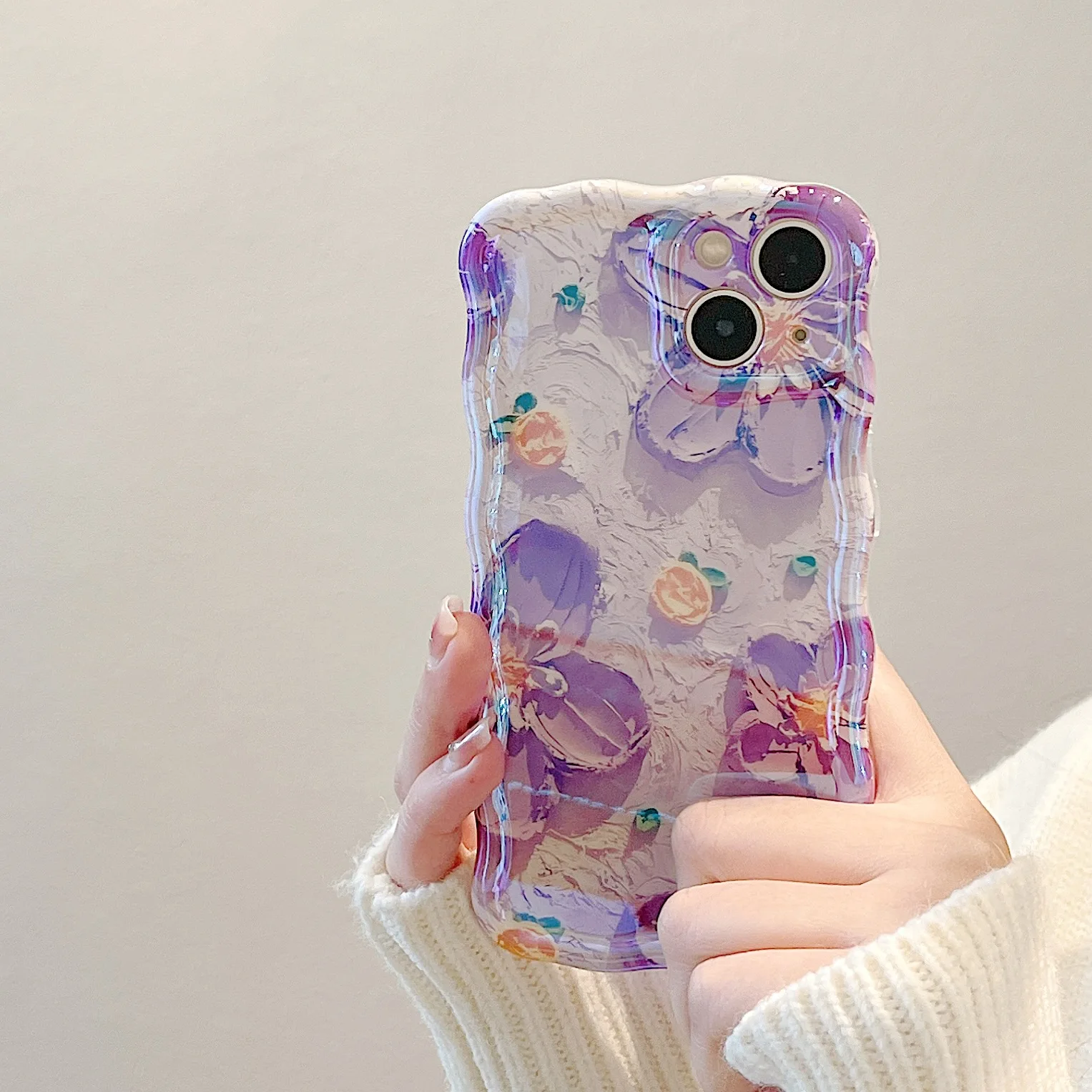 S1537da20af784cc1a9db9d2c5ee91c84O.webp Luxury Fashion Flowers Laser Glitter Phone Case For iPhone 17 Air 16 Pro Max 15 14 13 12 11 Plus Soft Shockproof Bumper Cover