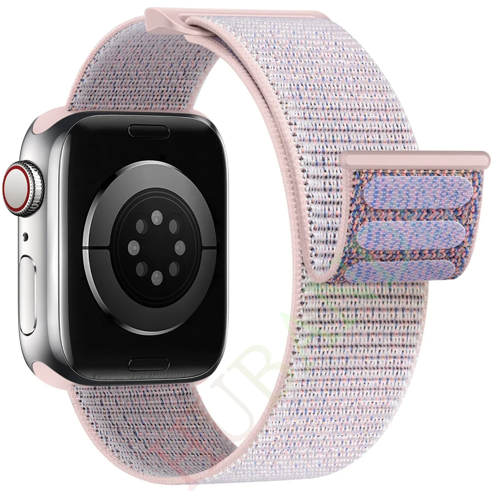 Nylon Loop Strap for Apple Watch Band 46mm 40mm 44mm 45mm 42mm 41mm 38mm Smart Belt Bracelet for IWatch Ultra 49mm 8/7/6/SE/5/4