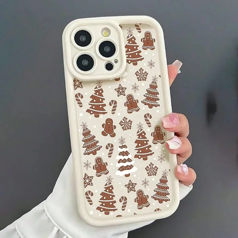 S19355462a3bb41d4b0c6c294a5e06b98C.webp Christmas Tree Graphic Phone Case For iPhone 17 14 15 16 Pro Max Air Plus 16E 12 13 Mini Silicone Shell Shockproof Luxury Cover