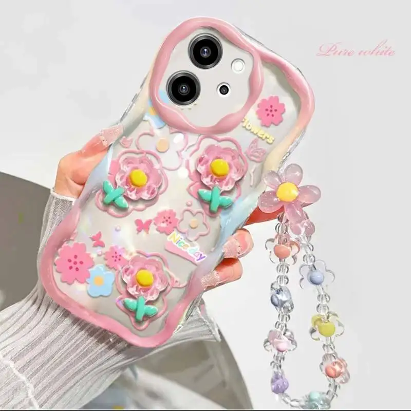 S1939781e894e49c29ef6efca1c40b6c2C.webp 3D Cute Pink Flower Phone Chain Lanyard Case for Iphone 17 Air 16 Pro Max 11 12 13 14 15 Pro Max Plus Mini Hang Cover