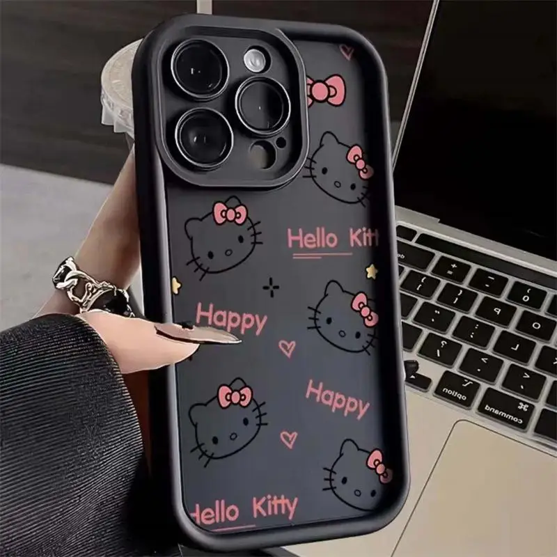 S1978c949875b4f25b889500c63e7b9baA-1.webp Cute Cat Kitty Phone Case For IPhone 15 Pro Max 16 13 14 11 12 Mini 7 8 Plus Cover Funda