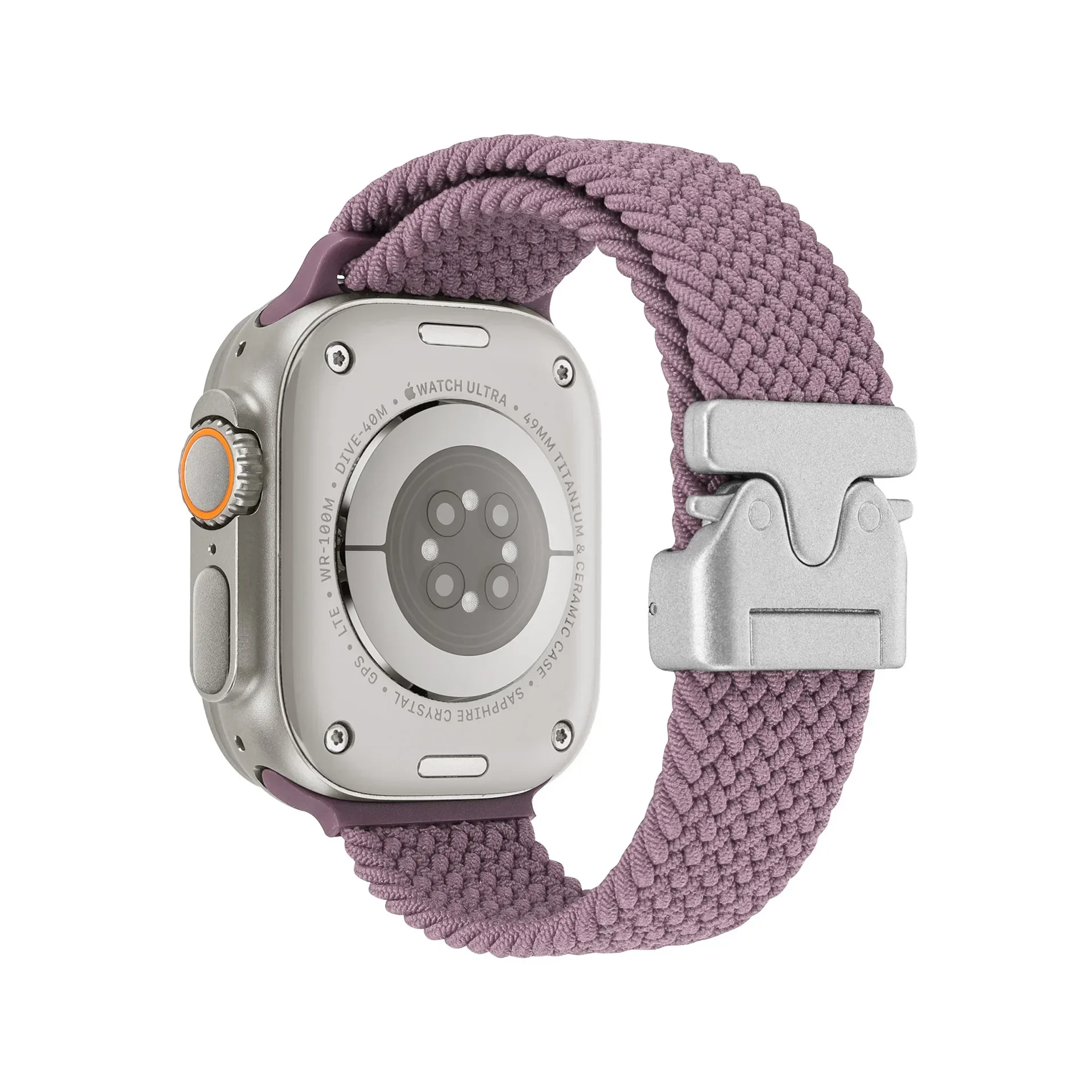 Braided Strap For Apple Watch Band 44mm 40mm 45mm 49mm 41mm 46mm 42mm Bracelet iWatch Series Ultra2 10 9 SE 8 7 65 Magnetic Band