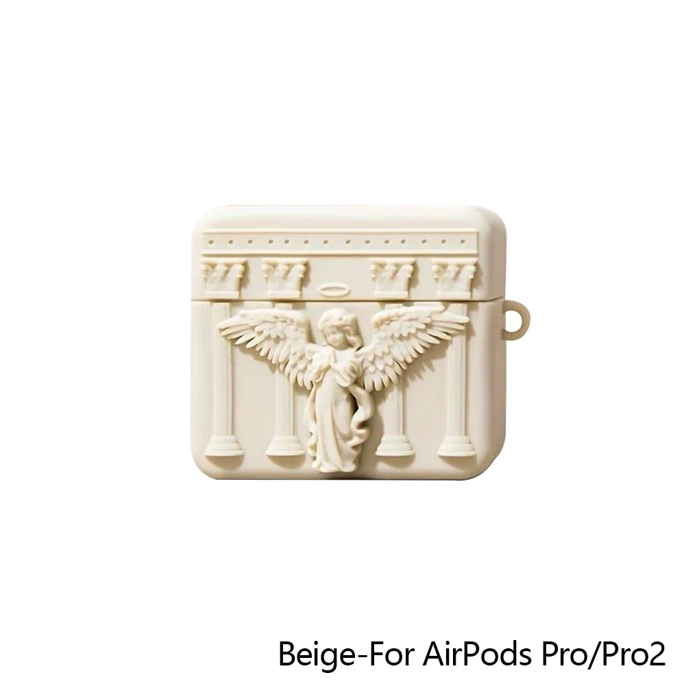 S2148baeee5604f3bb68b6c409b782dffS.webp Cute 3D Prayer Angel Silicone Earphone Case For Airpods 3 2 1 Wireless Charging Protective Shell Soft Cover For Airpods Pro 1 2