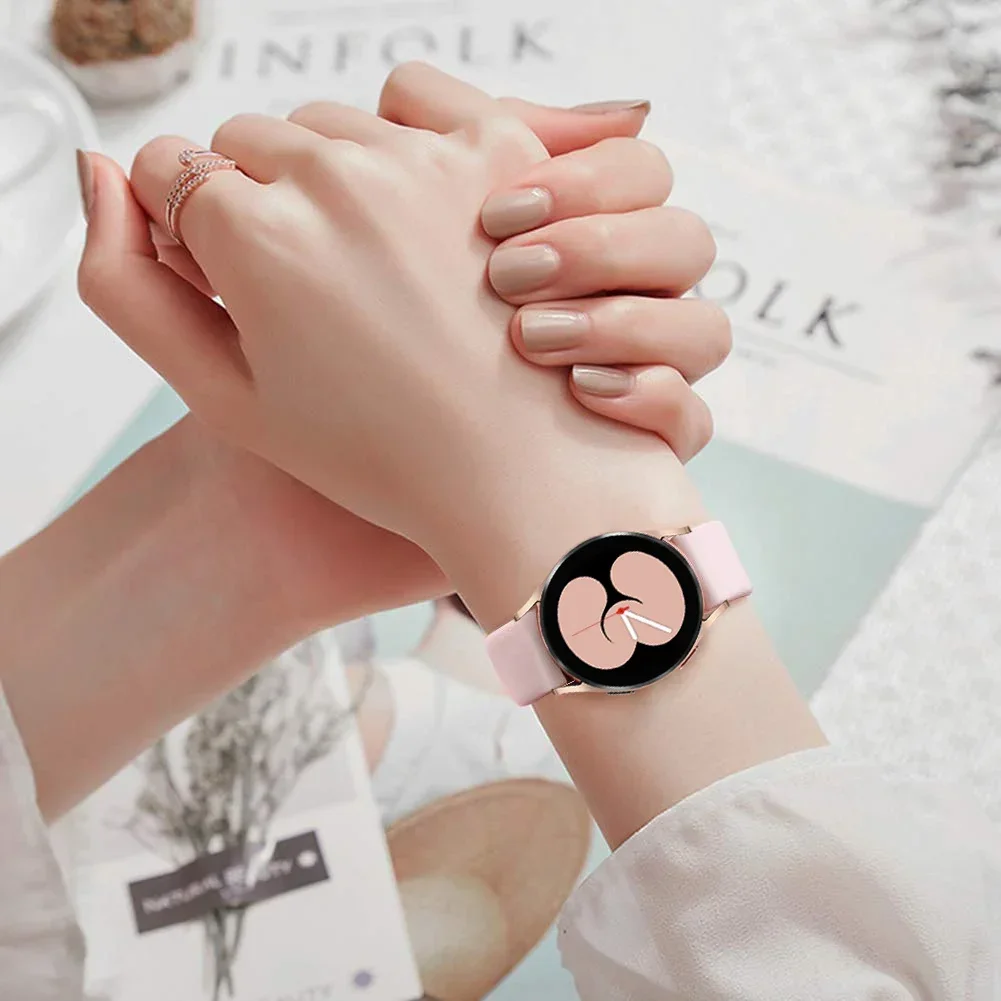 S23d7d823b1c84132894ed00941525204m.webp 22mm 20mm Strap for Samsung Galaxy watch 4 5 pro 45mm Gear s3 Active 2 silicone smartwatch braceletband amazfit GTS 4 2 GTR band
