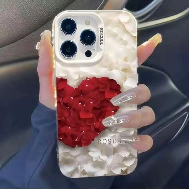 S245b1c5f985146518d139246e65ad1fcG.webp love hearts cute phone case for iphone 17 pro max 16 15 plus 14 13 11 camera protection shockproof silicone cover for iphone 12