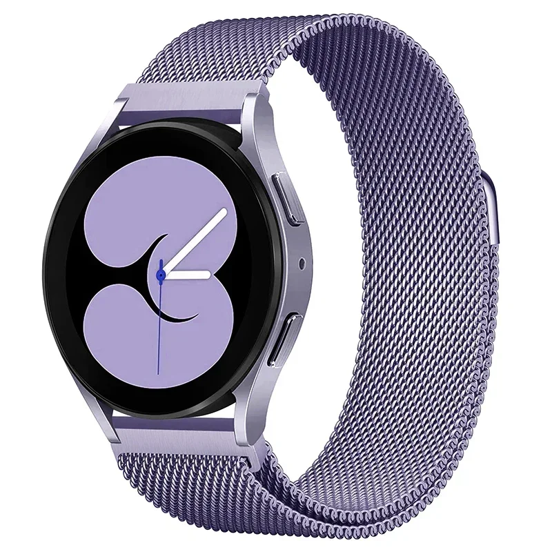 S29261f56db774c2b8fb4ba46025228903.webp 22mm 20mm Strap For Samsung Galaxy Watch 3 4 5 6 7 44mm/40mm Milanese Loop Bracelet Galaxy Watch 4/6Classic 47mm 46mm Metal Band