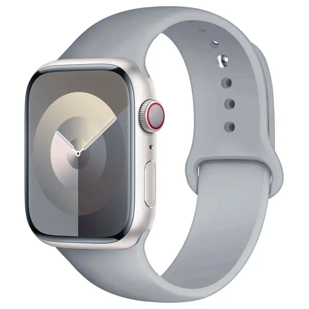 S2aa880d59edb4d1e87254e0065a326d8o-1.webp Silicone Band For Apple Watch strap 44mm 45mm 40mm 41mm 42-46mm sport bracelet iwatch series 8 7 6 5 4 9 10 11 SE-Ultra 2/3 49mm
