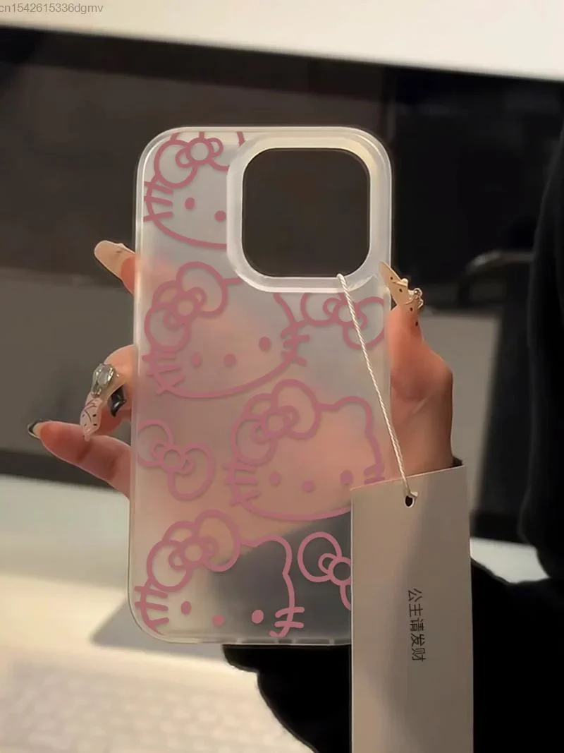 S2ea17e5801aa4580a9ba3e8852e6dae3U.webp Cute Kitty Cartoon Cat Transparent Y2K Cartoon Phone Case For iPhone 15 14 13 12 11 Pro Max XR XS Max Girl's Heart Cute Cover