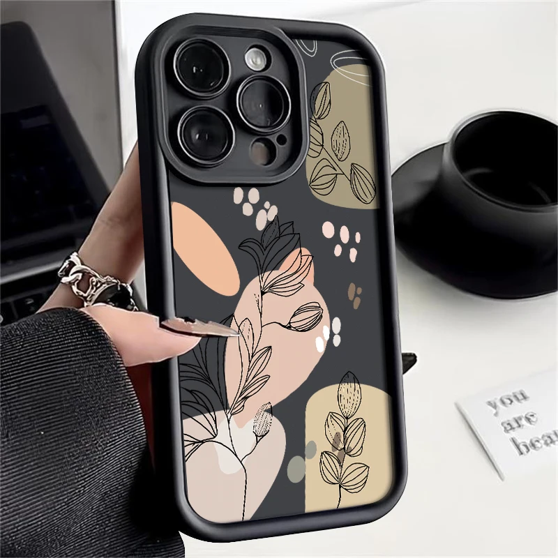S30a60b623c9349f8ae6f46c07ae2fd1c5.webp Magnolia Flower TPU Case For iPhone 17 16e 16 15 Pro Max 14 13 12 11 Pro Max 17 Air Shockproof Bumper Soft Silicone Phone Cover