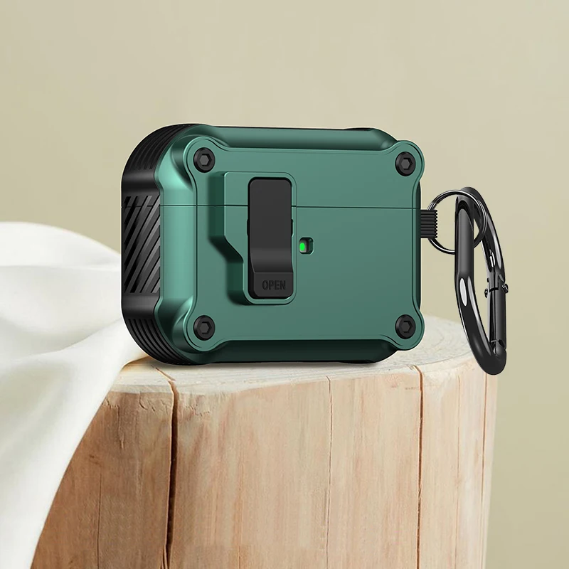 S32115001211548a09feee40ed6c30a56p.webp Security Lock Cover for AirPods Pro 3 2025 Case for AirPods Pro2 Pro 2nd 2023 Cases Shockproof Cover For Airpods 4 4th 3 Fundas