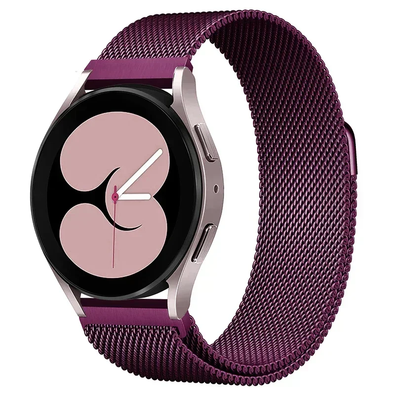 S3290441b67cf4f39b16ac58b294dd865R.webp 22mm 20mm Strap For Samsung Galaxy Watch 3 4 5 6 7 44mm/40mm Milanese Loop Bracelet Galaxy Watch 4/6Classic 47mm 46mm Metal Band
