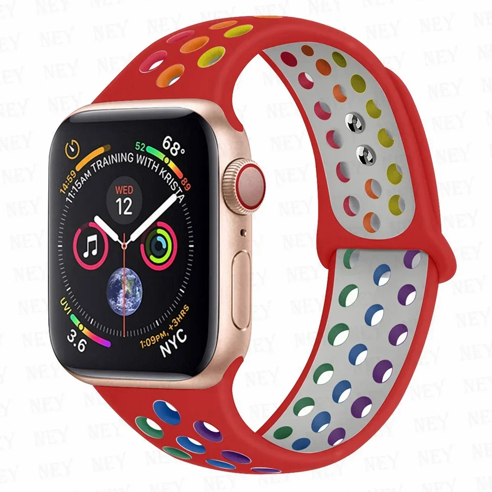 S39e7caec1a674071b0e98ba38c7efcb6K.webp Sport watch strap For Apple Watch Bands Ultra 49mm 44mm 45mm 38/40mm 41mm Silicone Pride Bracelet iWatch Series 8 7 6 4 5 3 9 SE
