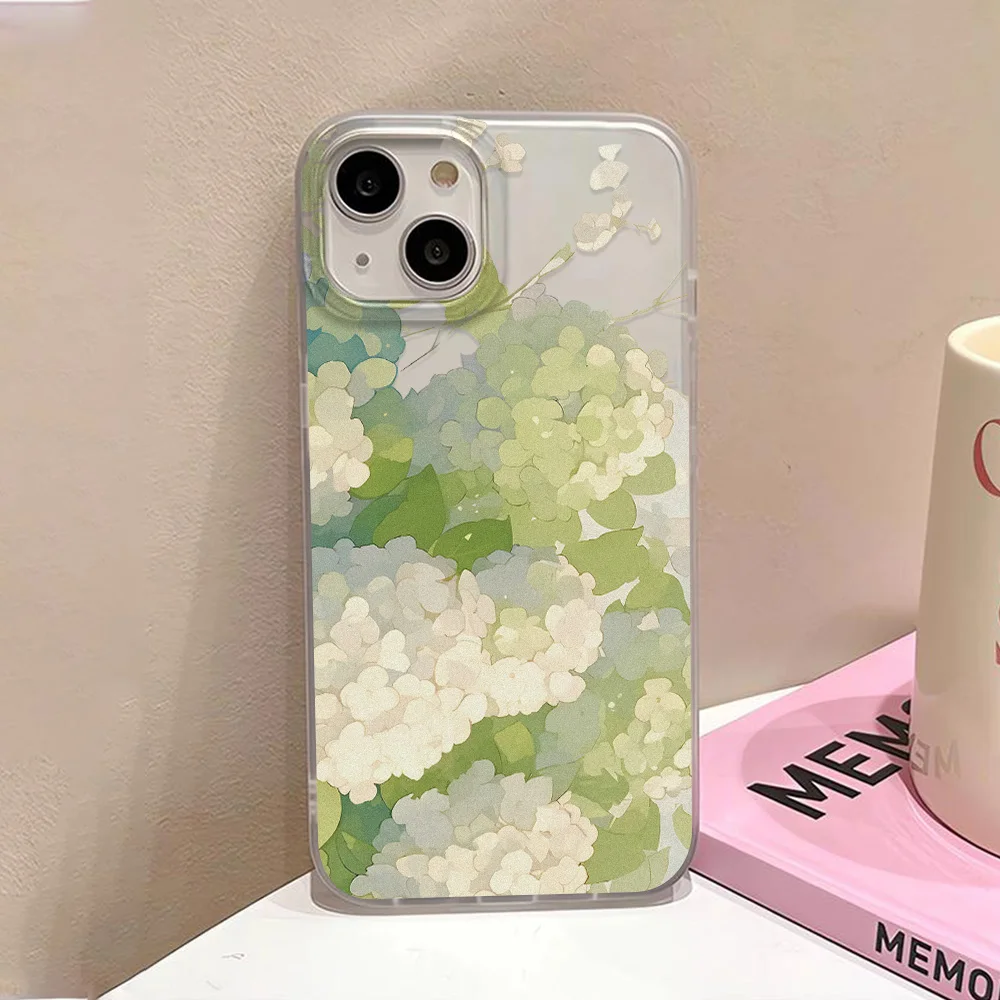 S3b37ceb109c4424bbe4508519da17a7be.webp Flower Clear Phone Case For iPhone 16 Pro Case iPhone 13 15 17 11 12 14 Pro Max Plus 12 13 Mini Shockproof Silicone Soft Cover