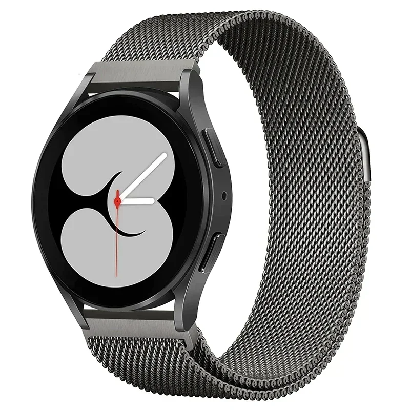 S3b77b0cc94ea475ab45ecc924bd6a0fdl.webp 22mm 20mm Strap For Samsung Galaxy Watch 3 4 5 6 7 44mm/40mm Milanese Loop Bracelet Galaxy Watch 4/6Classic 47mm 46mm Metal Band