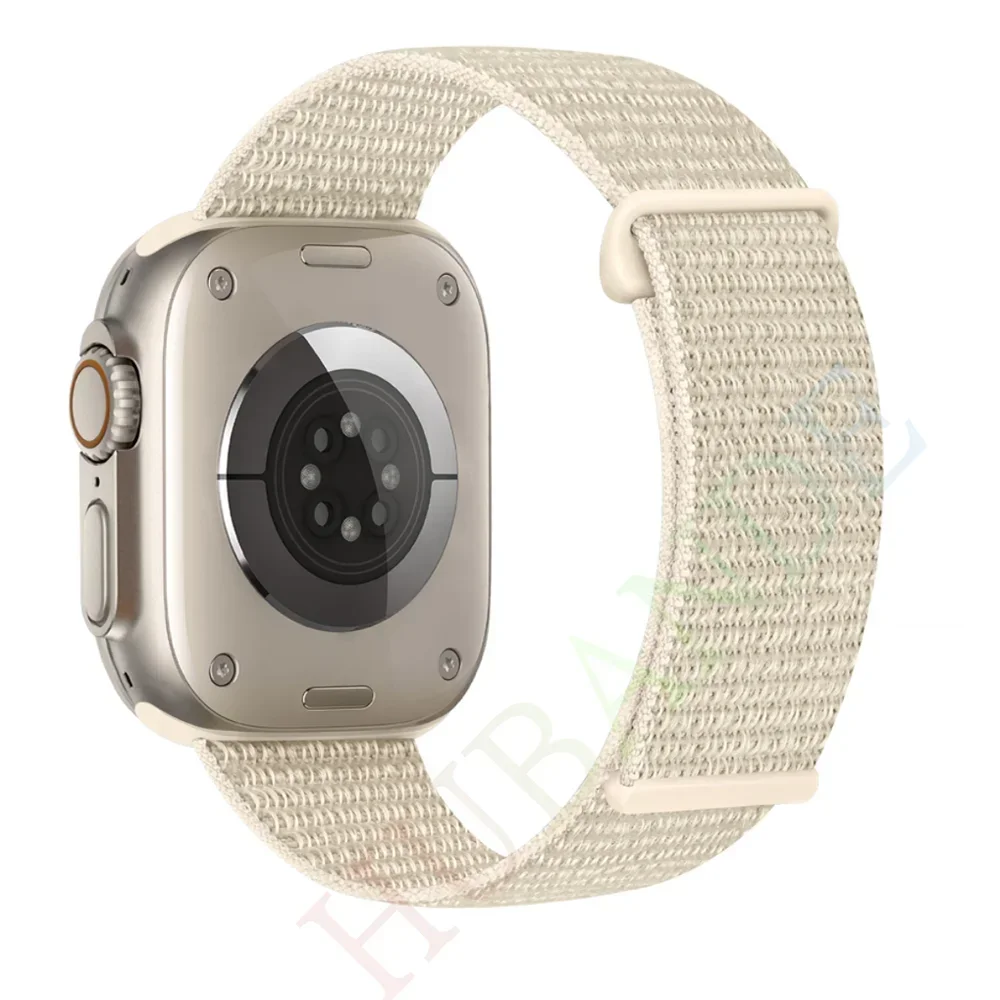 Nylon Loop Strap for Apple Watch Band 46mm 40mm 44mm 45mm 42mm 41mm 38mm Smart Belt Bracelet for IWatch Ultra 49mm 8/7/6/SE/5/4