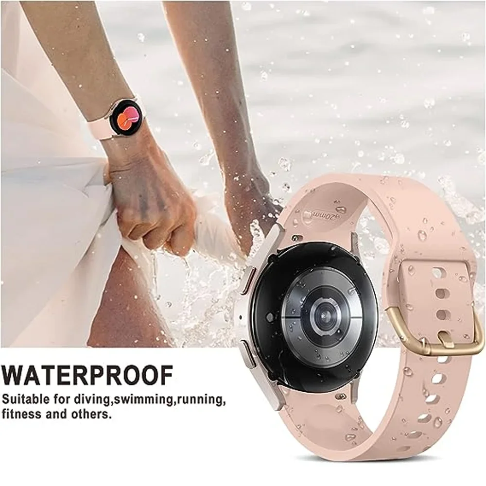S3c7a5ab27dd548cb814f978b166655e0L.webp 20mm Band For Samsung Galaxy Watch 7 4/5/6 44mm 40mm 5 Pro 45mm Silicone Bracelet correa Galaxy Watch 6 classic 47mm 43mm strap