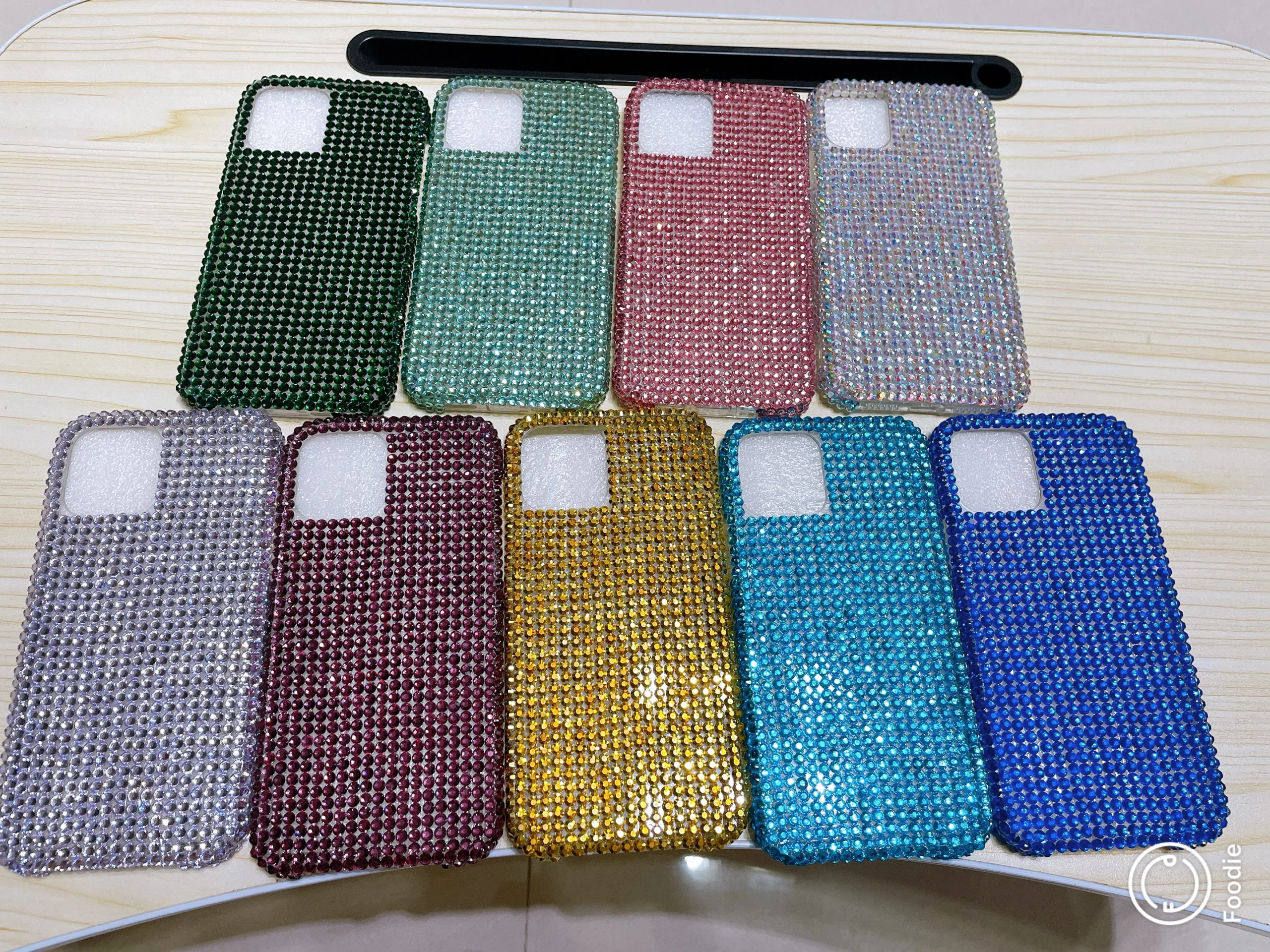S3d226dd7b97e4b18bb9faac5bb1a2cacL-1.webp Luxury fashion Bling Rhinestone Gem diamond Soft phone case for apple iPhone 17 Air 16 15 14 13 12 XR 11 Pro Max Glitter cover