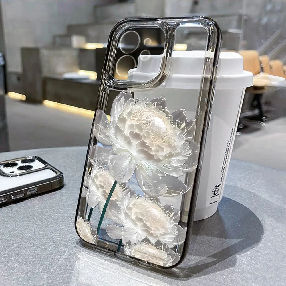 S3e6e2dd971a34a1082aebd620c10d74cN-2.webp Case For iPhone 11 Case iPhone 17 Pro Max Case For iPhone 16 Pro 12 14 13 15 Pro Max XR XS 7 8 15 Plus Cover Flower Soft Fundas