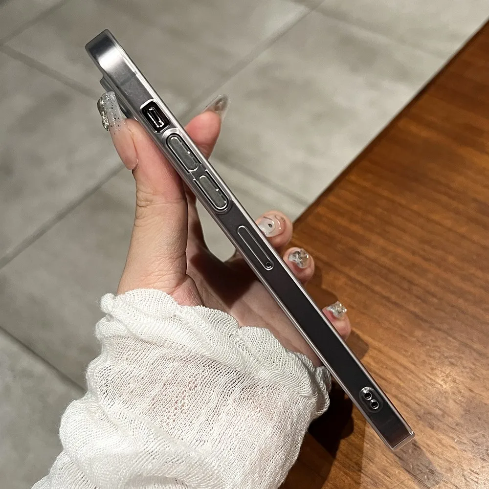 S3ebf6fb8c6194556a133fa3a3a08de355.webp Ultra Thin Matte Translucent Phone Case For Apple iPhone 17 16 15 14 Plus 13 12 Pro Max Hard Plastic PC Clear Silky Skin Cover