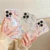 Luxury Laser Flowers Glitter iPhone Case For iPhone 17 Air 16 Pro Max 15 14 13 12 11 Plus Fashion Soft Silicone Shockproof Cover