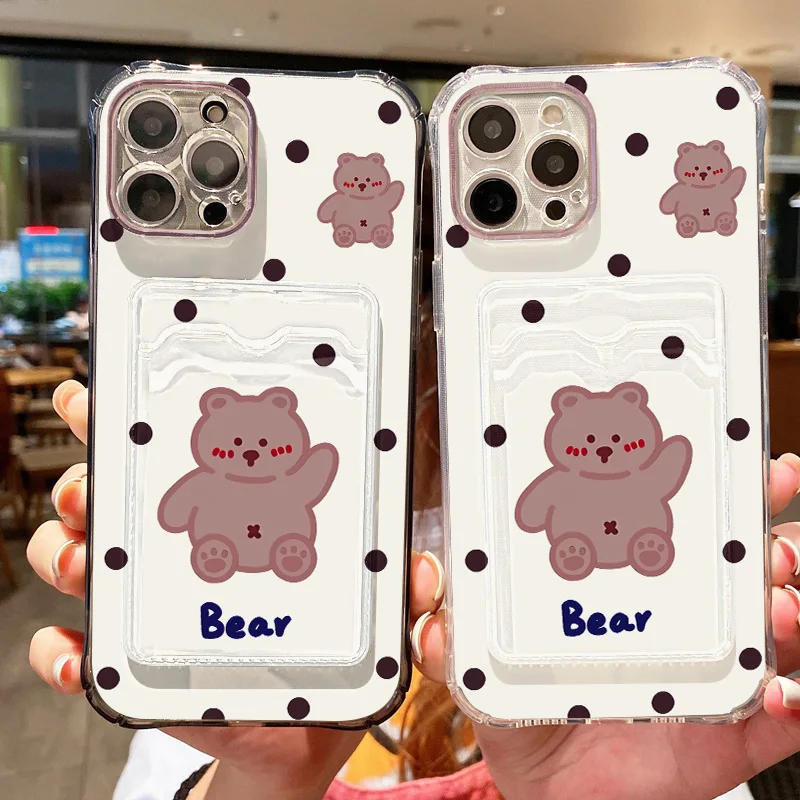 S4213b14d0faa4f05bcf1654839d77629L.webp Cute Dinosaur Silicone Phone Case For iPhone 15 13 17 11 12 14 16 Pro Max 7 8 Plus XR XS SE 2020 Card Slot Bag Holder Soft Cover
