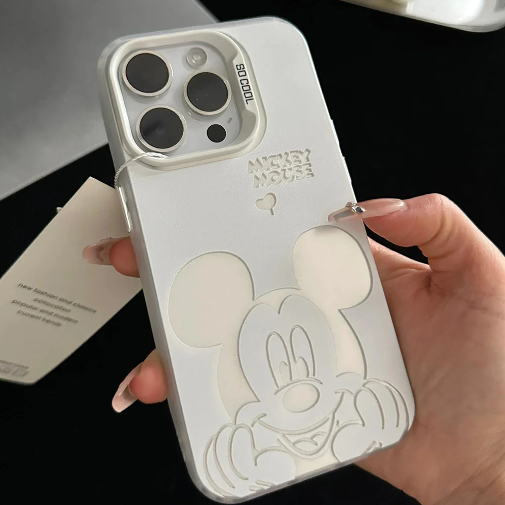 Cartoon Mick Phone Case For Samsung Galaxy S25 S24 S23 S22 S21 Plus FEUltra A36 A26 A55 A35 A25 A34 A54 A53 A52 Y2K Back Cover
