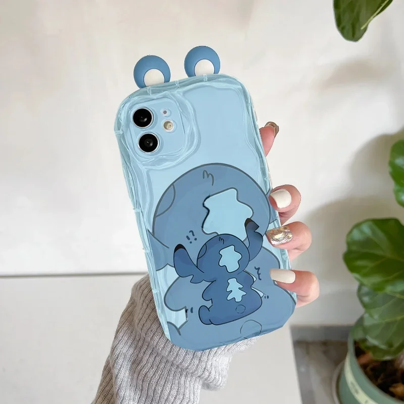 S45cf925016944466b68f9a2a725ea943A.webp 3D Ears Miki Winni Mini Mouse Case For iPhone 11 15 14 16 Pro Max 12 13 Mini 6 7 8 Plus cover 3D Cute