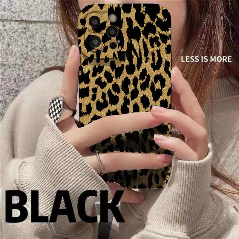 S47aa0071de404f34801ba24556513d9eL-3.webp For iPhone 17 16 15 14 13 12 11 Pro Max Case Leopard Print Silicone Cover For iPhone XS Max XR X 7 8 Plus 16e 17 Air Soft Funda
