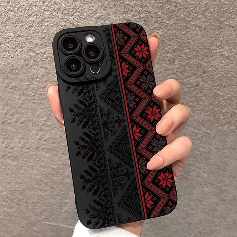 S4d9f7ee9a0cb4eb0b883188226747118U.webp Vintage Totem Painting Shockproof Phone Case For iPhone 17 16 15 14 13 12 11 Pro Max XS X XR 7 8 Plus SE 2022 13 Mini Soft Cover