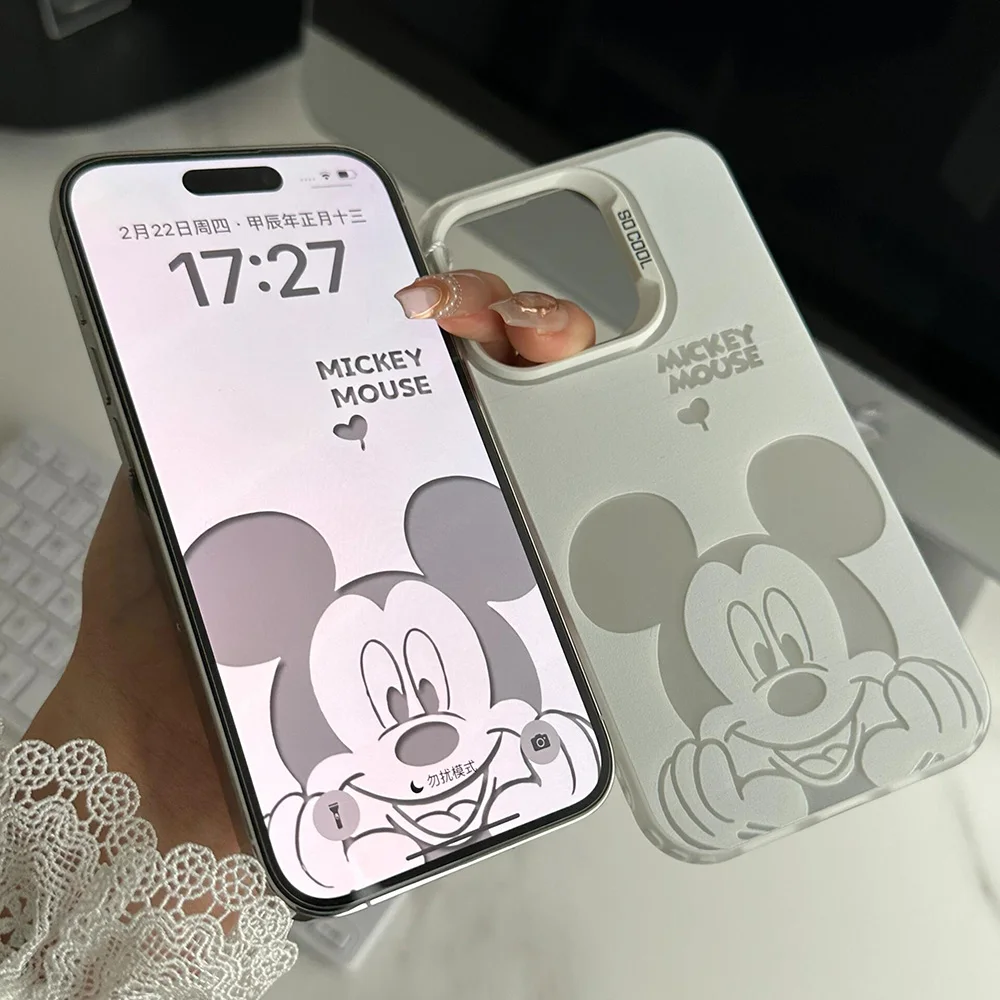 Cartoon Mick Phone Case For Samsung Galaxy S25 S24 S23 S22 S21 Plus FEUltra A36 A26 A55 A35 A25 A34 A54 A53 A52 Y2K Back Cover