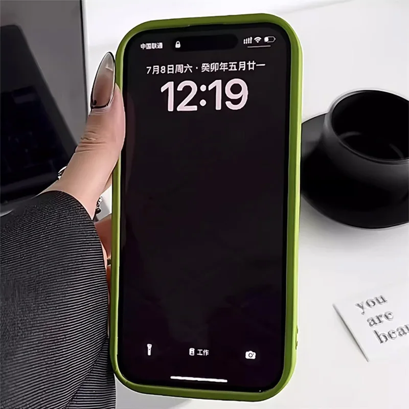 Flower Silicone Phone Case For iPhone 16 Case iPhone 15 Pro Max 14 12 11 13 XS XR X 7 8 Plus SE 2022 Shockproof Candy Soft Cover