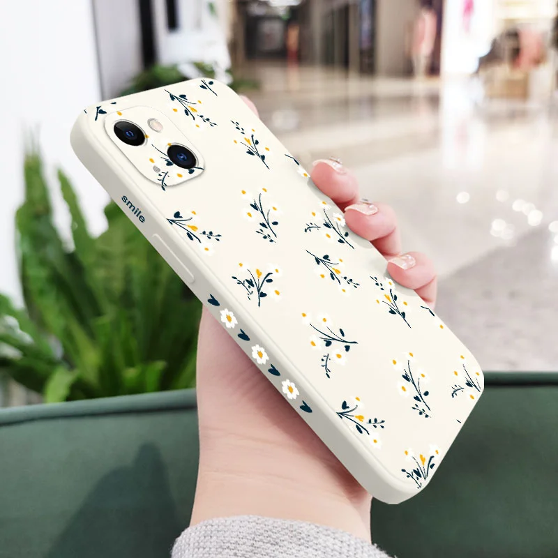 S53c0abbf252d4de8965a59b213dcfb3az.webp Nice Flowers Phone Case For iPhone 17 Air 16 16e 15 14 13 12 11 X XR XS Plus Pro Max Mini Silicone Cover