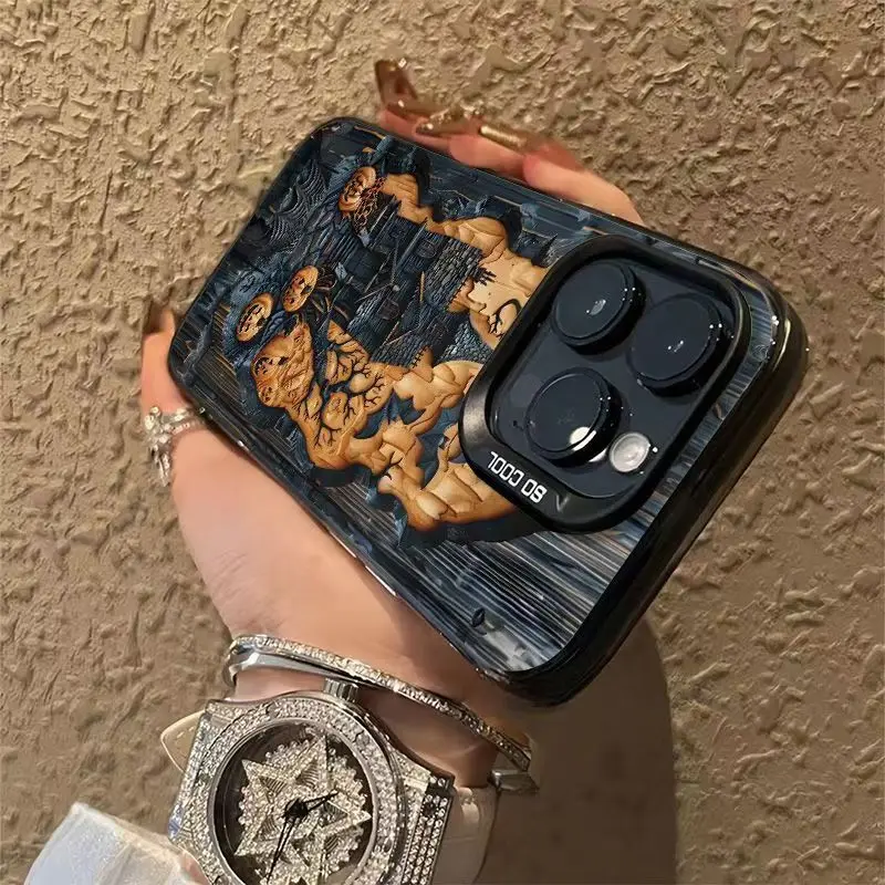 S5ae3c4a1c3fd46949158601c77832fefK.webp Pumpkin Castle phone case suitable For iPhone 17 Air 16 15 14 13 12 11 Pro Max Halloween anti drop protection phone case
