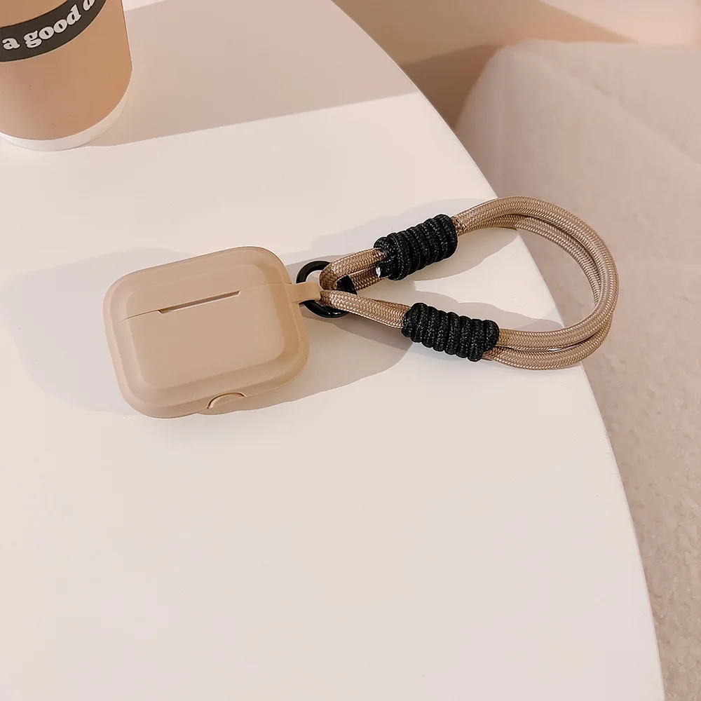 S5bc5bc5f95674cdf9dc43eab12a5bbb4f.webp Earphone Case with Lanyard Strap for AirPort Pro 2 2022 2nd Generation Air Pods 3 2 1 3rd Gen Cover Accessories