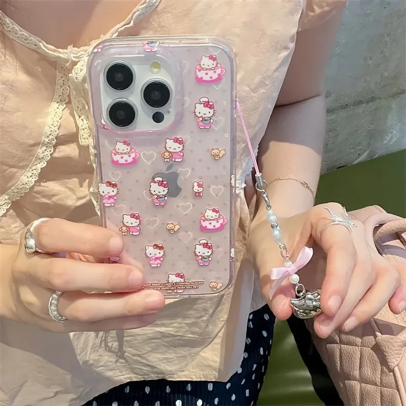 S5c0fece0ccf9442aaa003f76eccd959ce.webp Lovely Kitty Kawaii 3D Bow Phone Case For iPhone 14 12 13 11 15 16 Pro Max XR XS XSMAX 7 8 Plus Mini Y2K Pink Girl Cover
