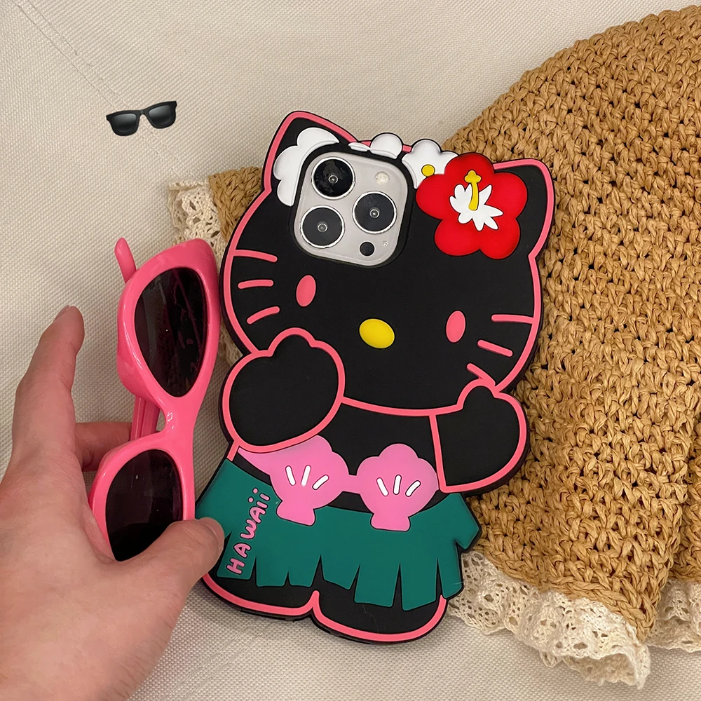 S5c8f32f761b94dffa6e16b33240b0e61J.webp Kawaii Cute Kitty Cartoon Cat Soft Silicone Case 3D Cartoon Cover For iPhone 16 15 14 Plus 13 12 11 Pro Max